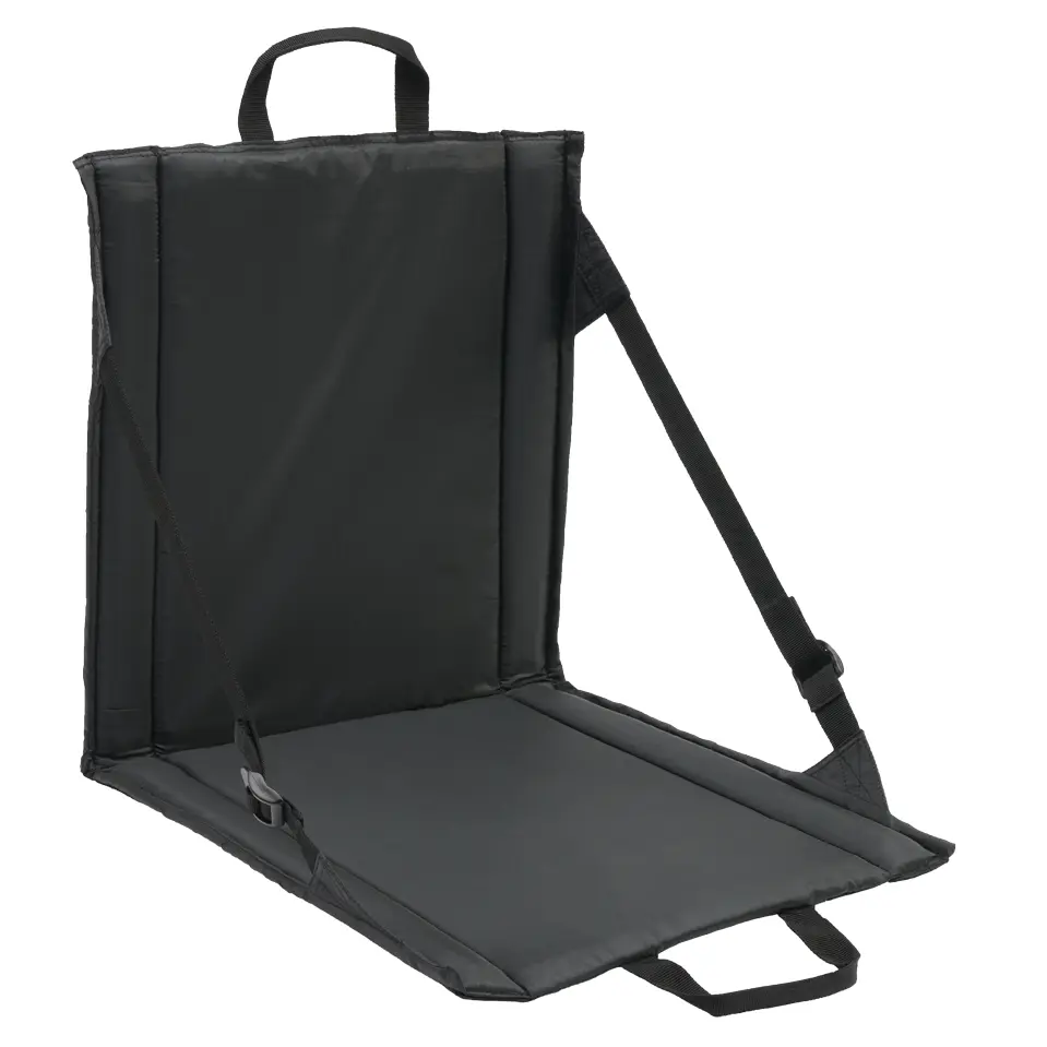 Brandit Wear Foldable Seat - faltbares Sitzkissen mit Lehne Black - Brandit Wear Muster: Black