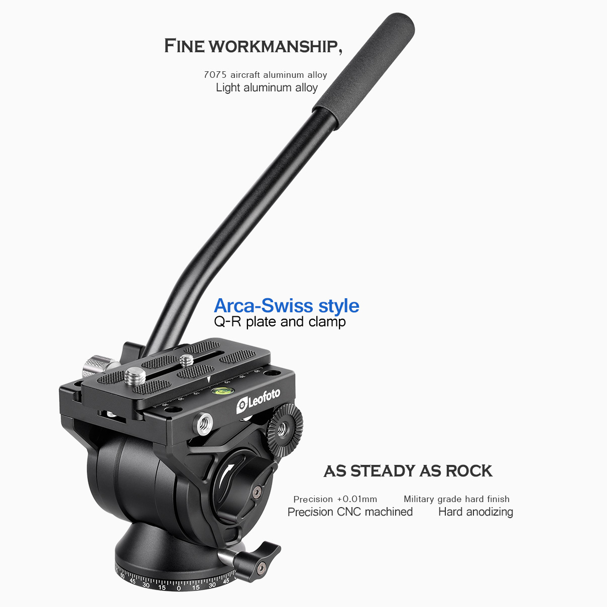 Leofoto BV-10  tête vidéo fluide