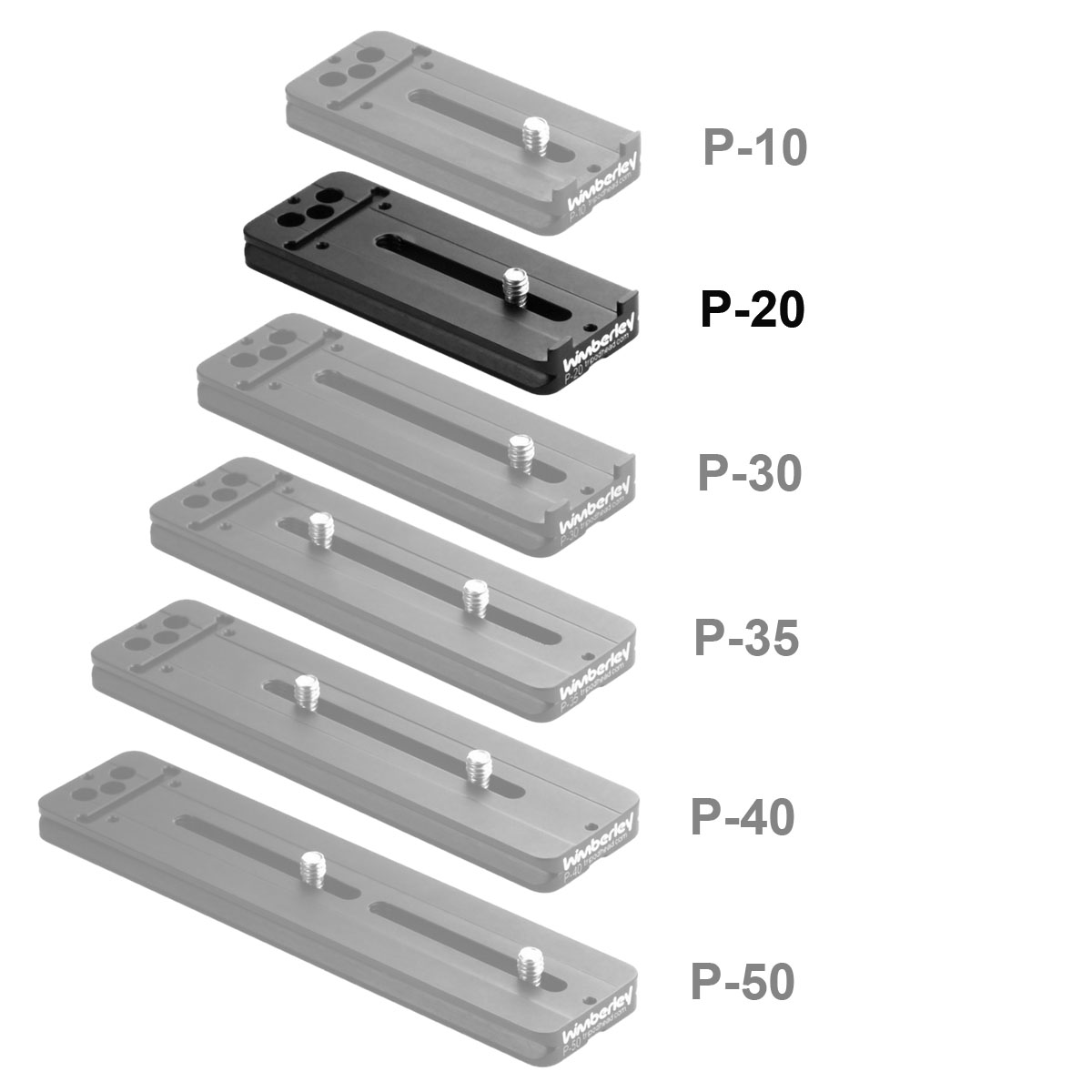 Wimberley P-20 universal lens plate (99 mm)