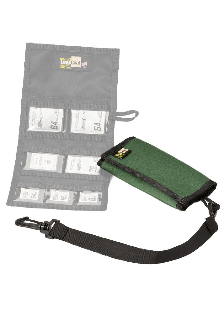 LensCoat MWC43 Speicherkartentasche - Farbe: Grün