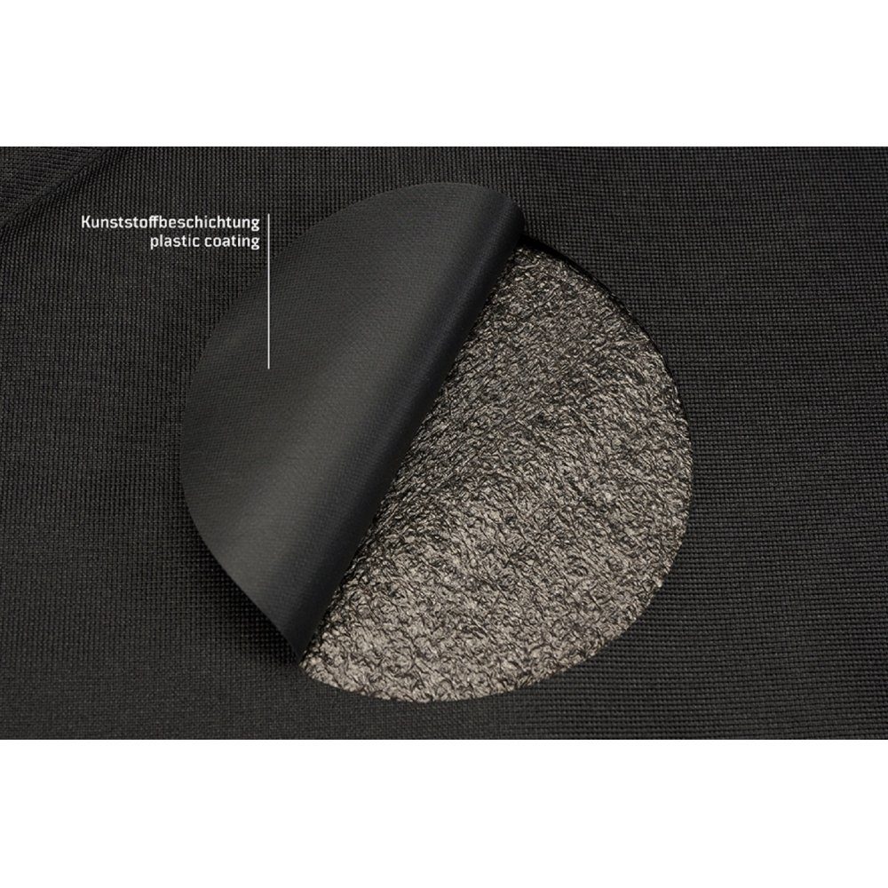 Brandit Wear Iso Matte Molle - faltbare Iso Unterlage schwarz Black - Brandit Wear Muster: Black