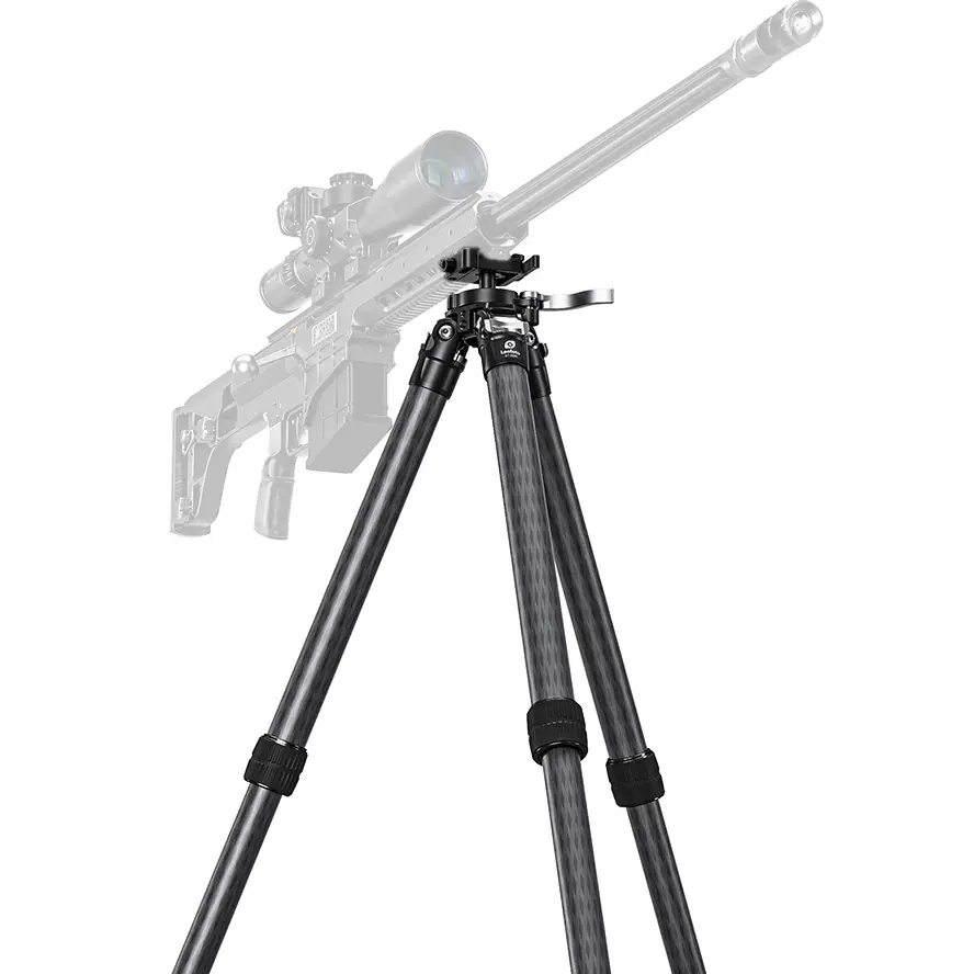 Leofoto ST-364C trípode de carbono de tres patas con rótula integrada (Arca y Picatinny)