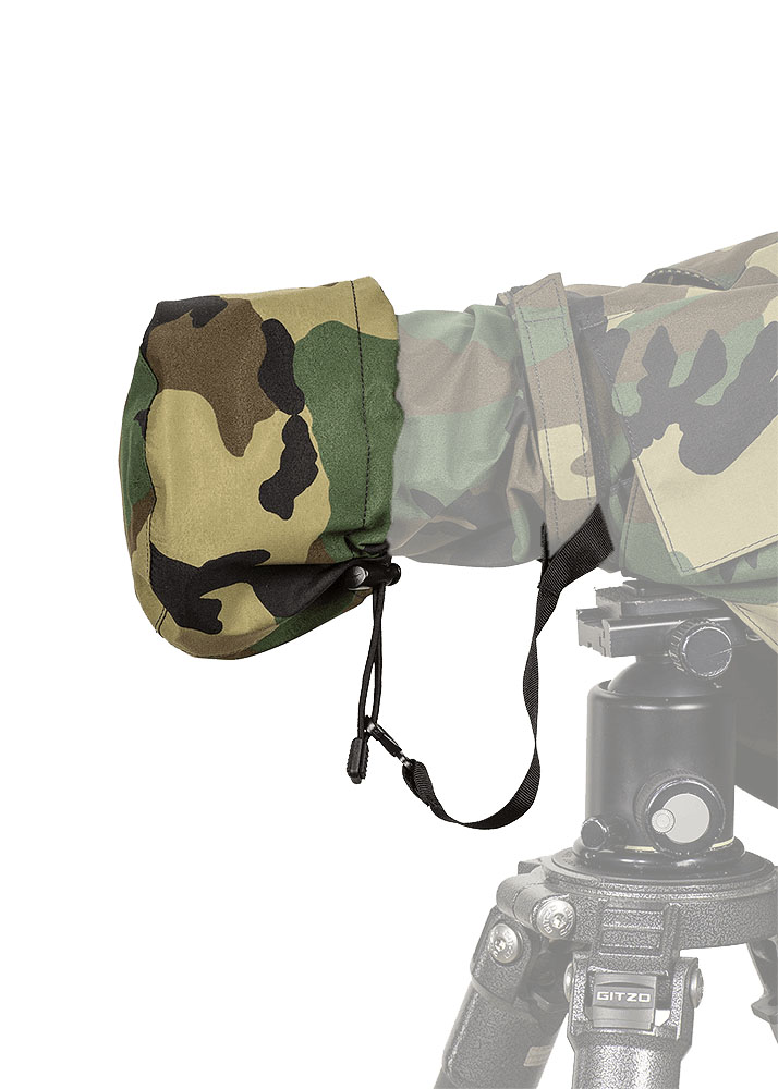 LensCoat RainCap Small Regenschutzkappe - Farbe:  Forest Green Camo LensCoat
