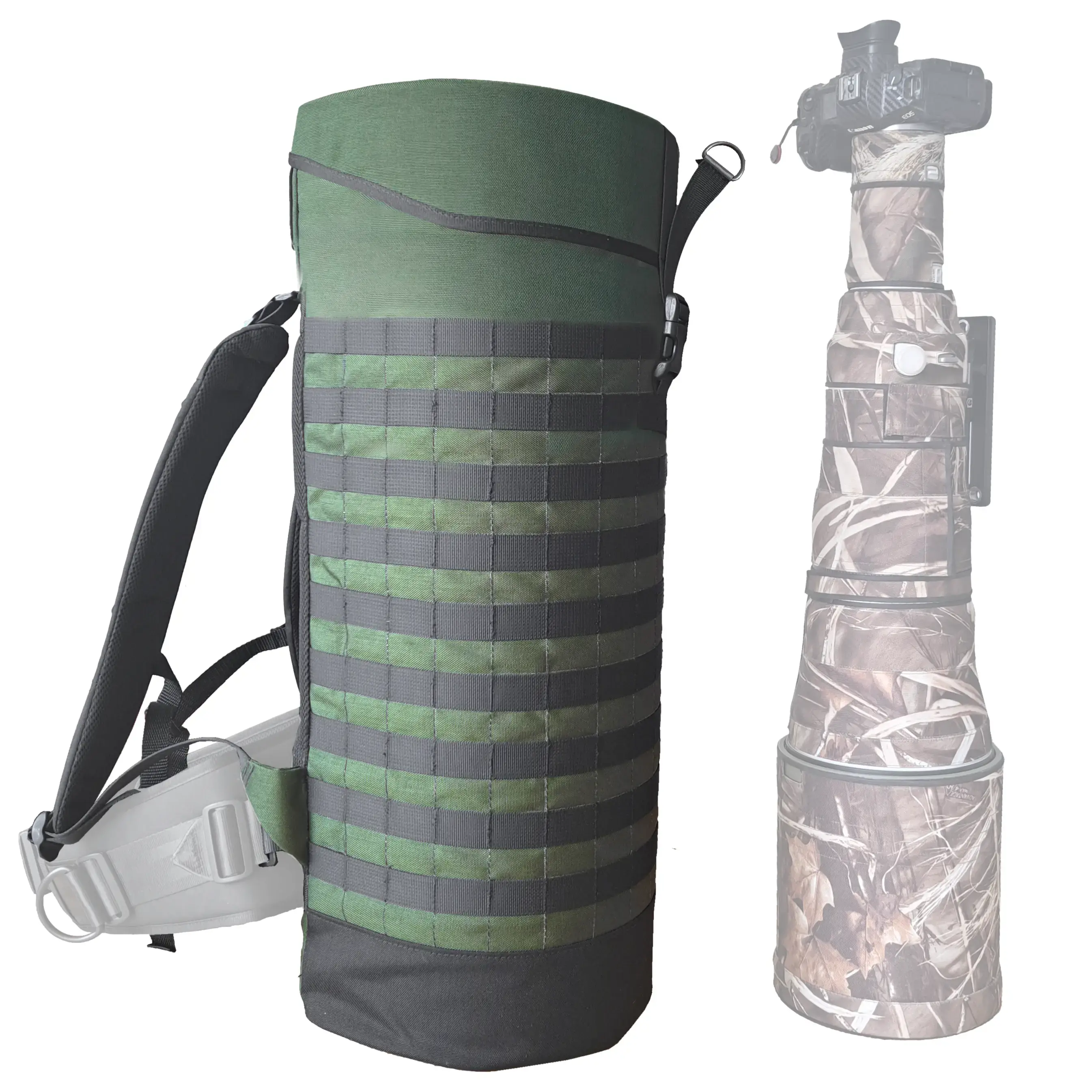 Pumba - Bereitschaftsrucksack für Super-Tele-Objektive ohne Hüftgurt