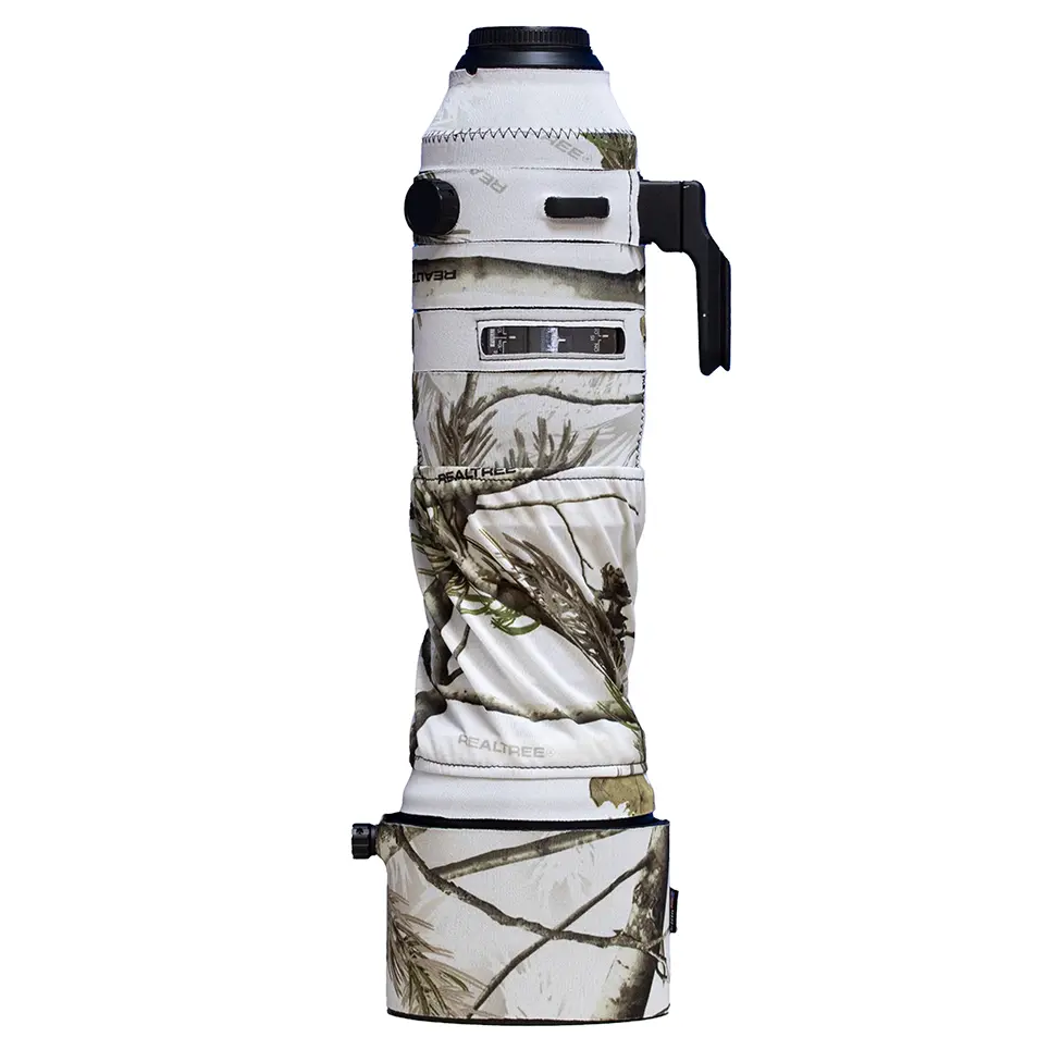 LensCoat Objektivschutz für OM System 150-600mm f/5-6.3 M.Zuiko digital IS ED  Realtree AP Snow - Farbe:  Realtree AP Snow LensCoat