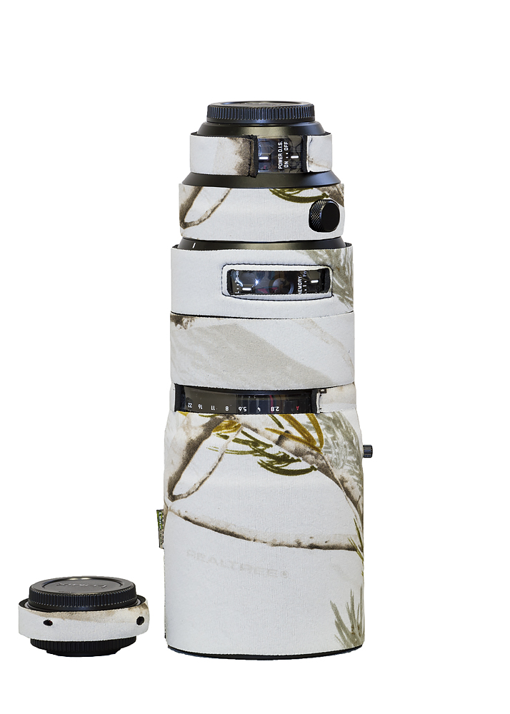 LensCoat lens protection for Panasonic Leica DG 200 mm f/2.8 Power O.I.S. [H-ES200] - Realtree AP Snow - LensCoat Color/Pattern:  Realtree AP Snow LensCoat