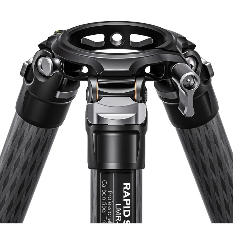 Leofoto LMR-364C Rapid Summit treppiede in carbonio con flip-lock