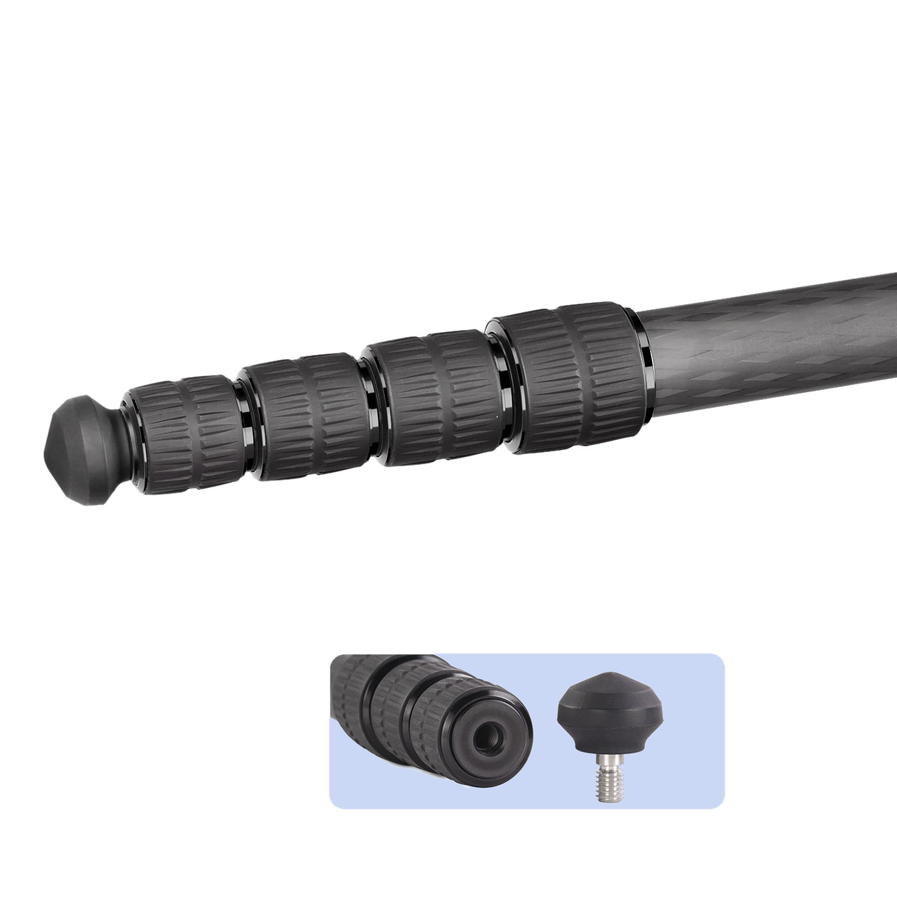 Leofoto MP-285C monopié de carbono